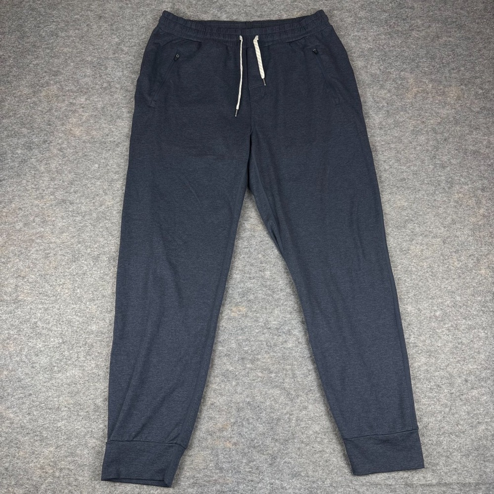 Vuori Ponto Performance Jogger 29" Pockets Polyester Stretch Blue V438 Mens XL
